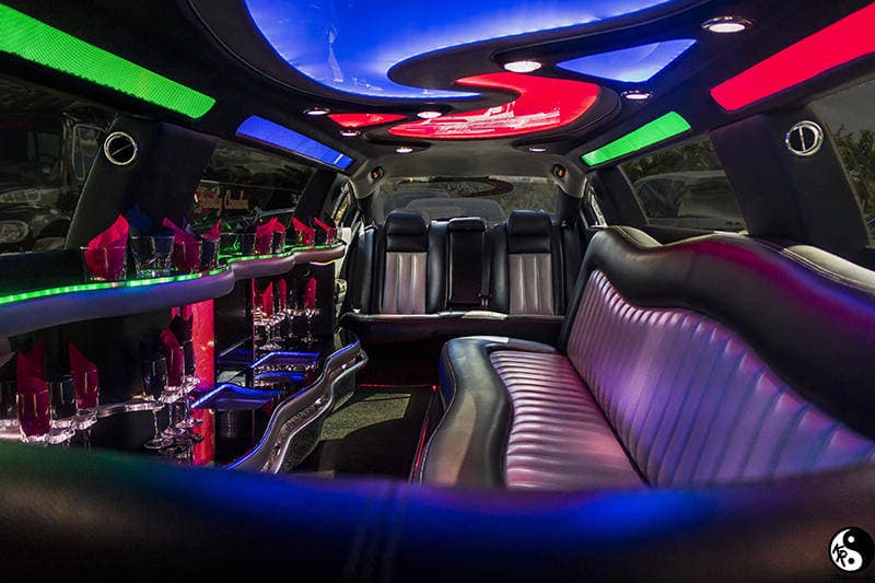 Limousine interior